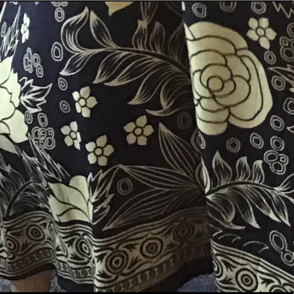 🌺NWT NATION FLORAL PARADISE DRESS CAFTAN - Picture 12 of 12